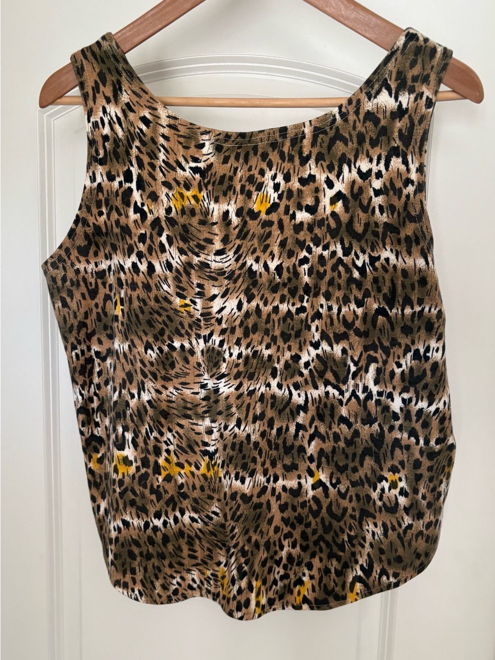 Clio VINTAGE Animal Print Tank and Skirt Set - Picture 3 of 10